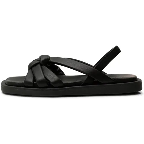 Krista Slingback Ledersandale - Schwarz , Damen, Größe: 37 EU - Shoe the Bear - Modalova