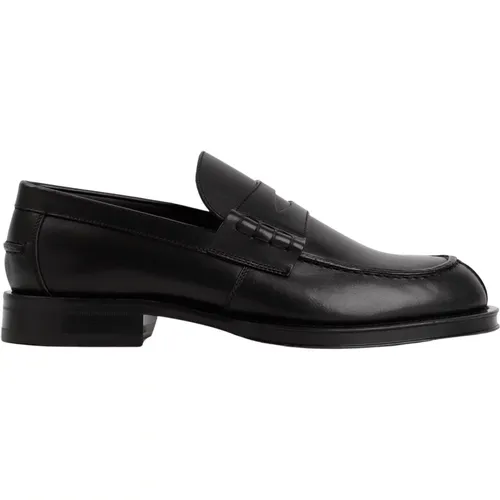 Leather Loafers Stylish Shoes , male, Sizes: 10 UK - Lanvin - Modalova