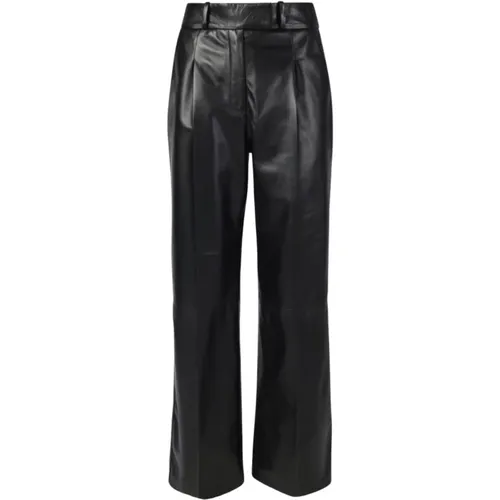 Leather Trousers 004L231022.02 , female, Sizes: 2XL, 3XL - Arma - Modalova