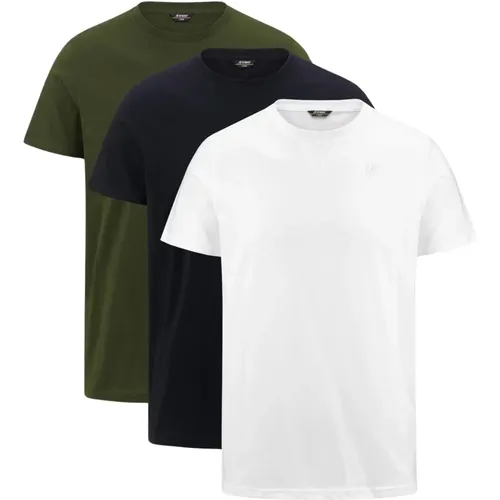 T-Shirts , male, Sizes: XL - K-way - Modalova