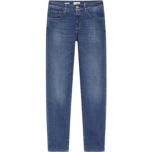 Pre-Owned Earrings, Eco-Denim 5-Pocket Jeans , female, Sizes: W25 - closed - Modalova