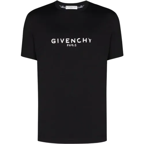 Paris T-shirt , male, Sizes: L - Givenchy - Modalova