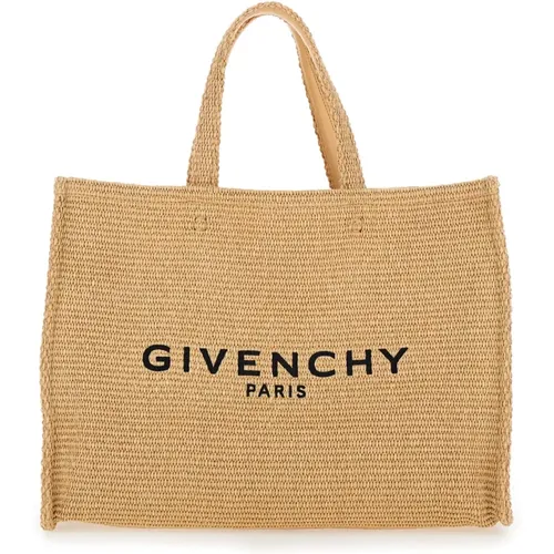 Tote Bag with Logo Print , female, Sizes: ONE SIZE - Givenchy - Modalova