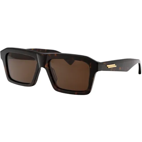 Stylische Sonnenbrille Bv1213S , Herren, Größe: 55 MM - Bottega Veneta - Modalova