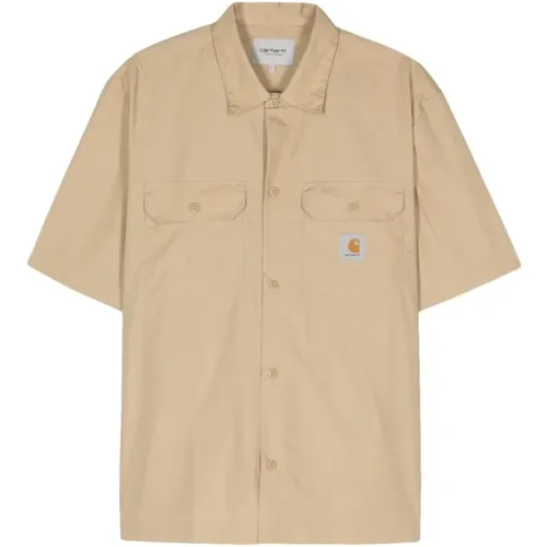 Short Sleeve Shirts , male, Sizes: S, XL, L - Carhartt WIP - Modalova