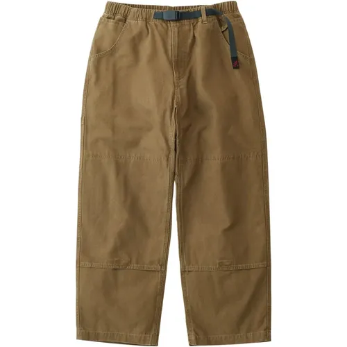 Double Knee Canvas Pant , male, Sizes: XS, S - Gramicci - Modalova