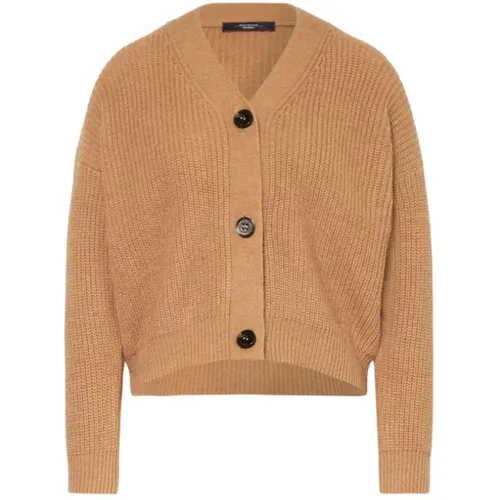 Herbst Cardigan , Damen, Größe: XS - Max Mara - Modalova