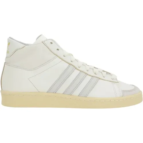 High-top Sneakers in Ivory and Grey , male, Sizes: 7 UK, 9 1/2 UK, 9 UK, 10 UK, 7 1/2 UK, 6 1/2 UK, 8 UK, 6 UK, 8 1/2 UK - Adidas - Modalova