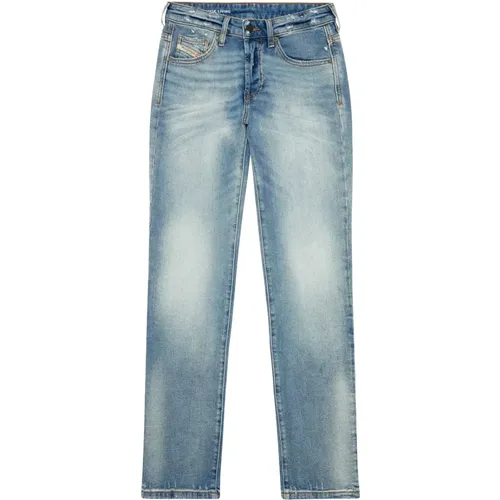 Gerades Jeans - 1989 D-Mine , Damen, Größe: W24 L30 - Diesel - Modalova