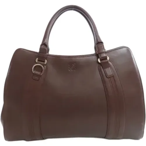 Pre-owned Leder totes , Damen, Größe: ONE Size - Loewe Pre-owned - Modalova