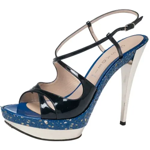 Pre-owned Leder sandals , Damen, Größe: 41 EU - Casadei Pre-owned - Modalova