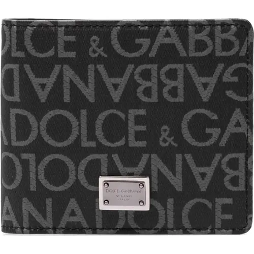 Stilvolles Portemonnaie , Herren, Größe: ONE Size - Dolce & Gabbana - Modalova