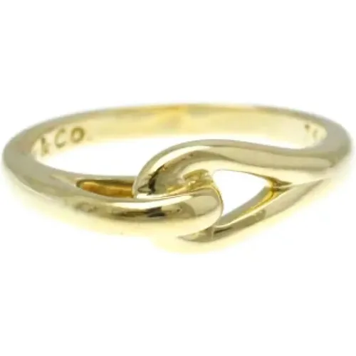 Pre-owned Gold rings , female, Sizes: ONE SIZE - Tiffany & Co. Pre-owned - Modalova