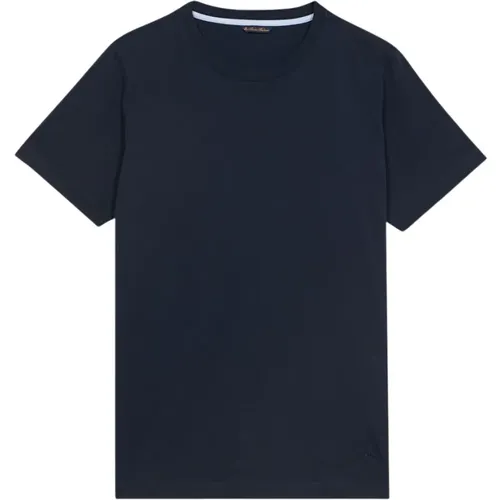 Blaues Baumwoll-Crewneck T-Shirt,Rotes Baumwoll-Crewneck T-Shirt,Weiße Baumwoll-Crewneck-T-Shirt,Grünes Baumwoll-Crewneck-T-Shirt,Schwarzes Baumwoll - Brooks Brothers - Modalova