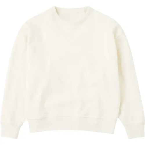 Cream Pullovers , female, Sizes: L - closed - Modalova