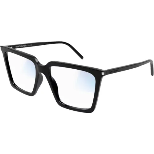 Oversize Square Photochromic Sunglasses , unisex, Sizes: L - Saint Laurent - Modalova