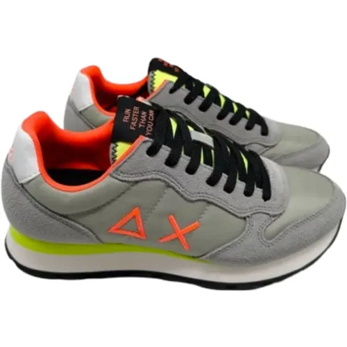 Adult Tom for Peace Sneakers - Light Grey , male, Sizes: 8 UK, 11 UK, 9 UK, 10 UK, 6 UK, 7 UK - Sun68 - Modalova