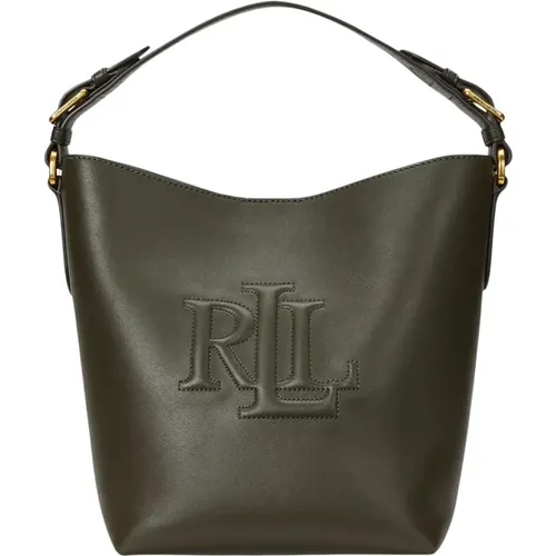 Mittlere Witley Leder Eimer Tasche - Ralph Lauren - Modalova