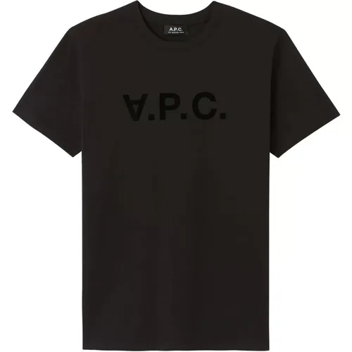 Stylisches T-Shirt für Herren , Herren, Größe: L - A.p.c. - Modalova