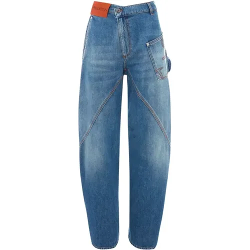 Hellblaue Twisted Workwear Jeans - JW Anderson - Modalova