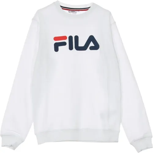 Crewneck Sweatshirt Long Sleeve , male, Sizes: L, S, XS, XL, M - Fila - Modalova