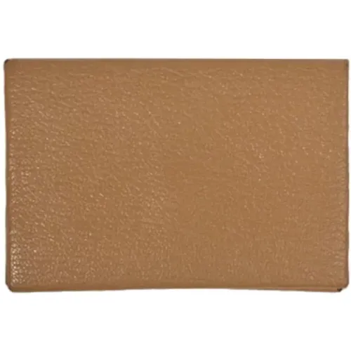 Pre-owned Leather home and office accessories , female, Sizes: ONE SIZE - Hermès Vintage - Modalova
