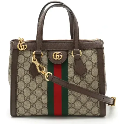 Pre-owned Canvas gucci-bags , female, Sizes: ONE SIZE - Gucci Vintage - Modalova