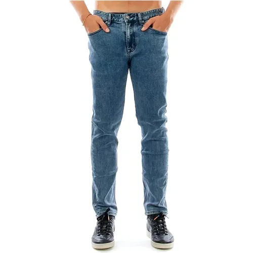 Alltags-Denim 5-Pocket-Jeans , Herren, Größe: W31 - Sun68 - Modalova