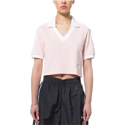 Cropped Polo Shirt Adidas - Adidas - Modalova