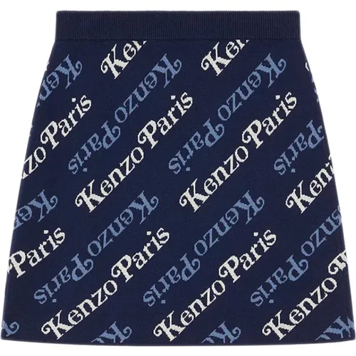 Ribbed Waist Skirts , female, Sizes: M, S, XS - Kenzo - Modalova