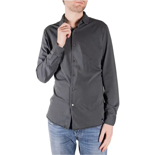 Stylish Polo Shirt in Ice Cotton , male, Sizes: L, S, XL - Drumohr - Modalova