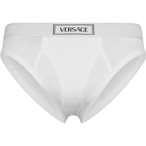 Weiße Unterwäsche Kollektion , Herren, Größe: L - Versace - Modalova