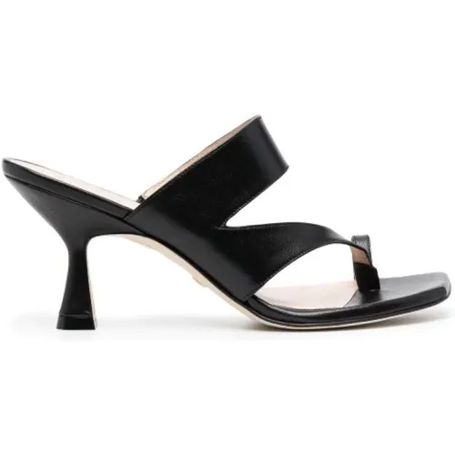 Lyla Leather Sandals , female, Sizes: 3 1/2 UK - Stuart Weitzman - Modalova
