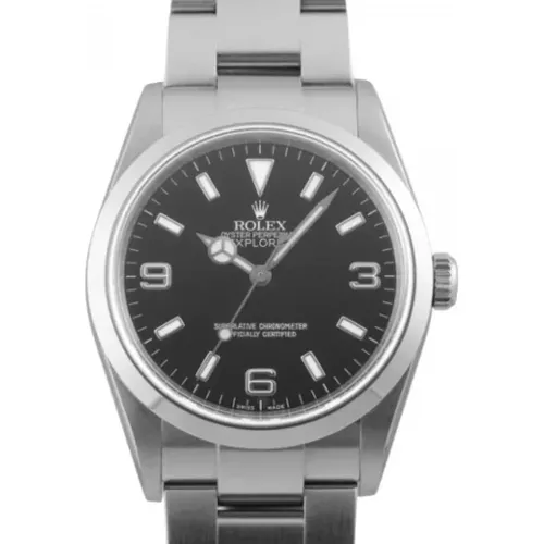 Pre-owned Silver Metal Rolex Watch , female, Sizes: ONE SIZE - Rolex Vintage - Modalova