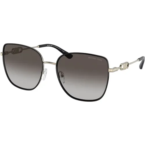 Square Empire Sunglasses Gold , unisex, Sizes: 56 MM - Michael Kors - Modalova