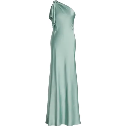 Langes Kleid , Damen, Größe: 2XS - Ralph Lauren - Modalova
