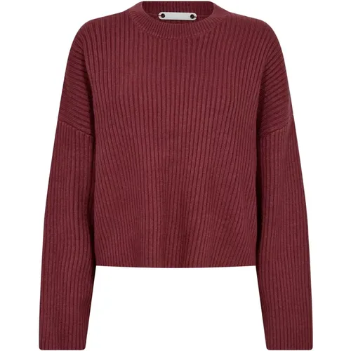 Rowcc Crop Knit Sweater , female, Sizes: L, XS, M - Co'Couture - Modalova