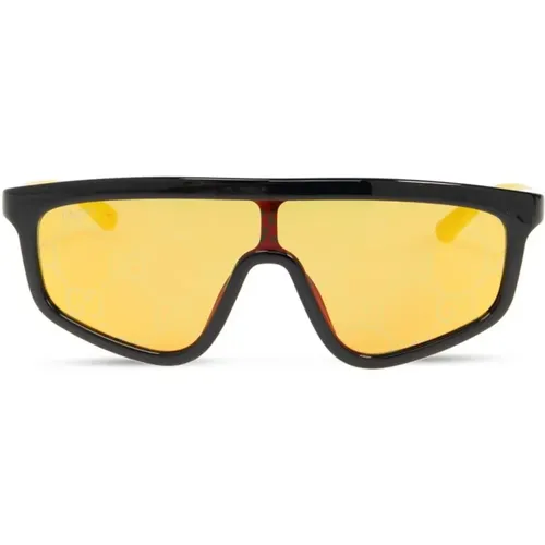 Square Frame Yellow Tinted Sunglasses , female, Sizes: ONE SIZE - Gucci - Modalova