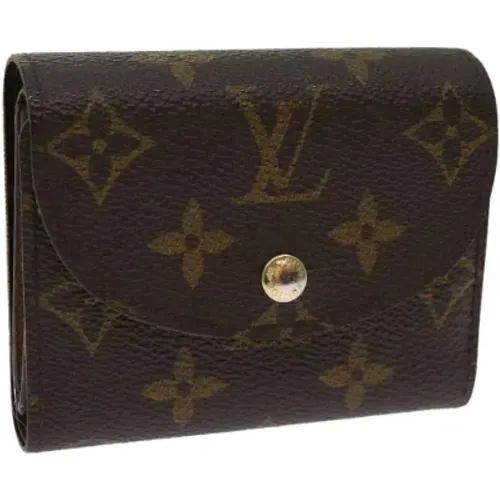 Pre-owned Canvas wallets , female, Sizes: ONE SIZE - Louis Vuitton Vintage - Modalova