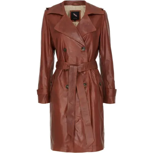 Trench Coat , female, Sizes: 2XL, M, 3XL - Btfcph - Modalova