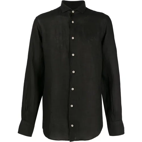 Linen Shirt Button Fastening , male, Sizes: L, M - MC2 Saint Barth - Modalova