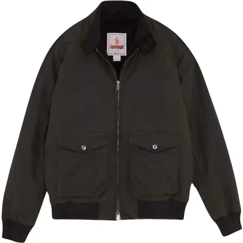 Wachstasche G9 Jacke , Herren, Größe: 2XS - Baracuta - Modalova