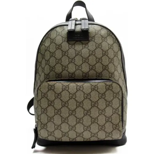 Pre-owned Canvas backpacks , female, Sizes: ONE SIZE - Gucci Vintage - Modalova