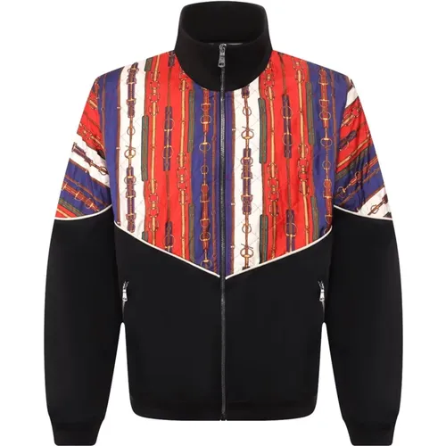 Luxury Silk Bomber Jacket , male, Sizes: M - Gucci - Modalova