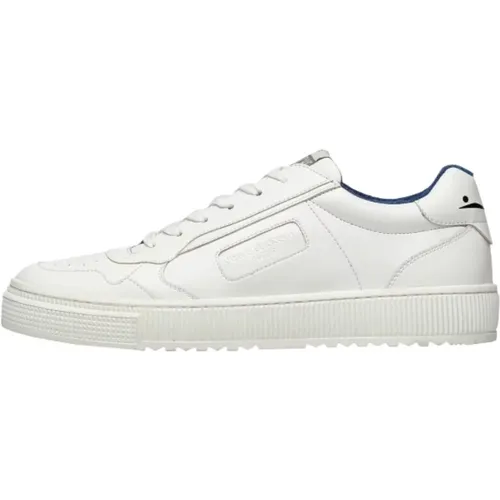 Shoes Laced Hybro , male, Sizes: 9 UK - Voile blanche - Modalova