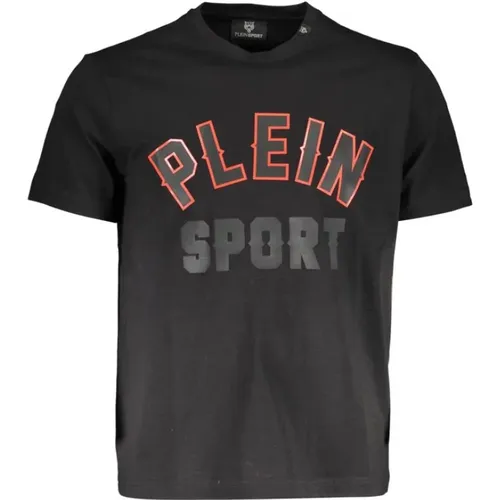 Elevated Athletic Tee with Iconic Print , male, Sizes: S, XL, L, 2XL, M - Plein Sport - Modalova