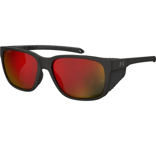 Glacial Sunglasses /Red Shaded , male, Sizes: 58 MM - Under Armour - Modalova