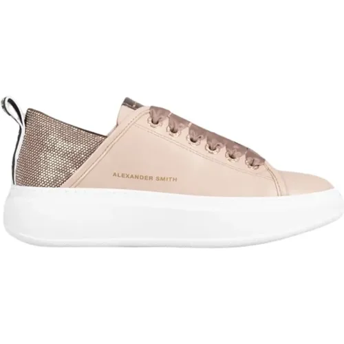 Nude Light Bronze Sporty Sneakers - Alexander Smith - Modalova