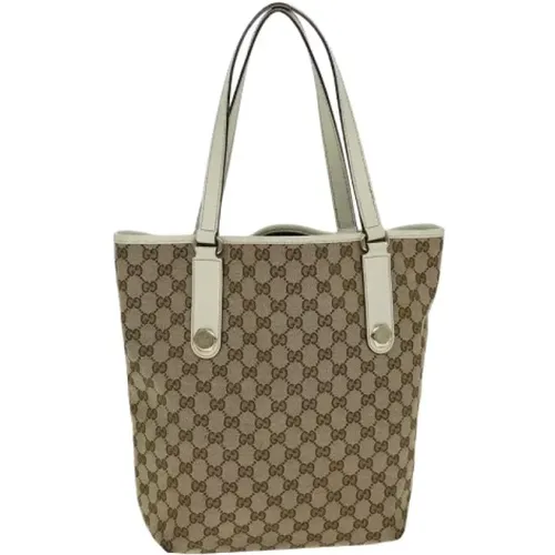 Pre-owned Canvas gucci-bags , female, Sizes: ONE SIZE - Gucci Vintage - Modalova