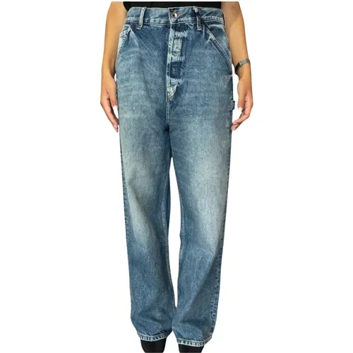 High Waist Wide Fit Jeans , Damen, Größe: W25 - PATRIZIA PEPE - Modalova